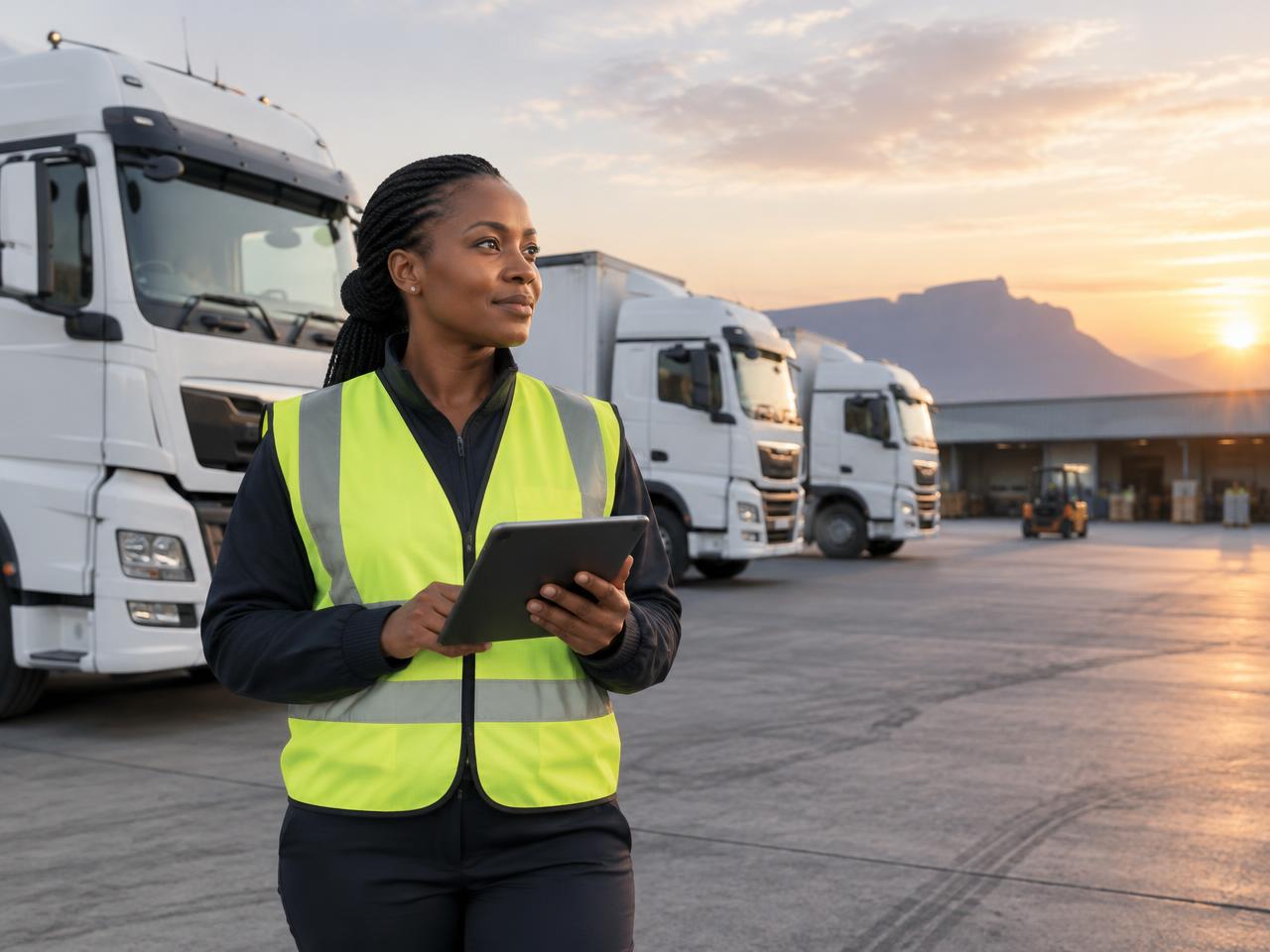 Logistics coordinator at a truck depot